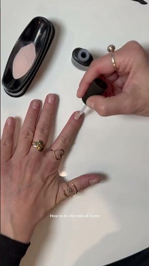 DIY Dip Nails at Home with Walmart Kit! #nailboo #walmart #asmr