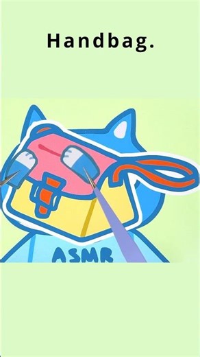 💤Random Triggers 💤ASMR Roleplay Cat & Tracing 💤Handbag #asmr #relaxing #cute #cozy