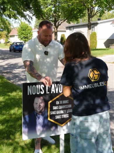 Pensez-vous qu’il y a plus de 100 000 pancartes Immeubles CS dans la ville de Québec?