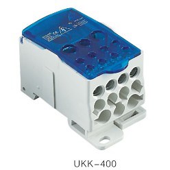 [Hot Item] Terminal Distribution Block Unipolar Modular Panel Power Screw Ukk Connection Box