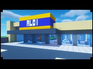 Minecraft Tutorial: How To Make A Aldi Supermarket