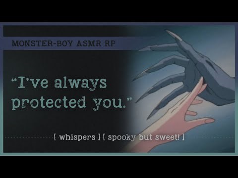 The monster under your bed helps you fall asleep (ASMR RP M4A) 💤 [whispers] [spooky but sweet!]