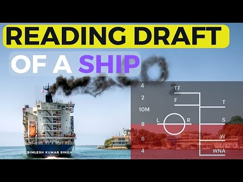 Draft Mark || How To Read Draft Mark Of a Ship?||Draft Marks Reading ||Draft Mark Location
