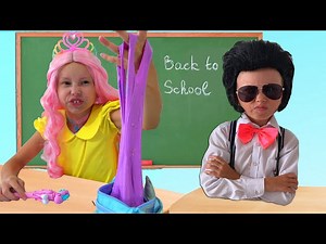 Alice is learning rules of behavior at school with friends - Videos For Kids
