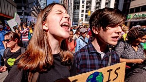 Climate lessons from the classroom spill into the streets
