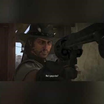 First encounter with Jonah and the Marshal.(RDR1) #reddeadredemption #rockstargames #shorts