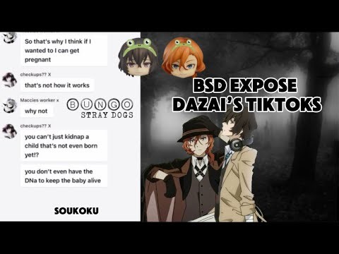 BSD EXPOSE DAZAIS TIKTOKS||14+||bsd||soukoku||ginswifey||fight video||