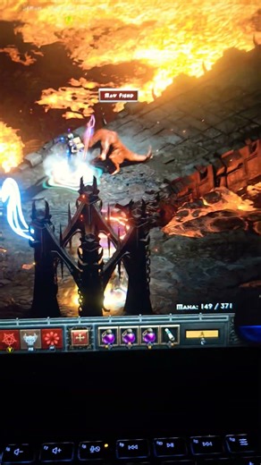 Warlock echo strike Life/Mana leech map clear guide build godly d2r #d2r