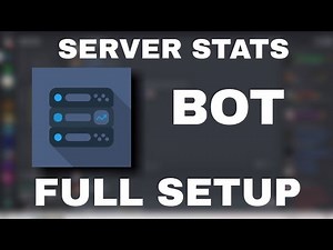 How To Set Server Stats Bot In Discord | Server Stats Bot Discord Setup