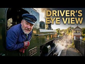 Train Driver's View: South Devon Steam Cab Ride 4K | Buckfastleigh to Totnes Heritage Railway