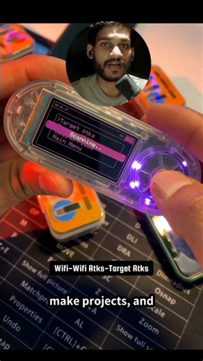 Chhota sa microcontroller board… Lekin bada potential 👀⚡ LilyGO T-Embed ek compact development board hai Jo usually ESP32-family chip par based hota hai Aur it’s perfect for embedded systems IoT experiments 💻 Isse kya kya bana sakte ho? 📡 WiFi Bluetooth projects 📱 Mini displays UI controls 🤖 IoT devices & sensors 🔐 Security learning frameworks Socho… Portable gadgets, automation tools, custom cyber lab nodes Sab yahin se start ho sakta hai 😎 ⚠️ Disclaimer: Ye hacking toy nahi — Ye ek deve