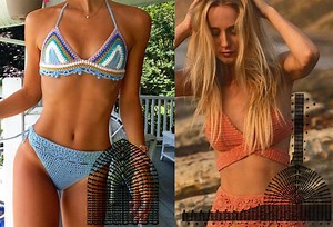 Biquínis de crochê: videoaulas no YouTube, gráficos e receitas com   de 50 fotos para inspirar | Fashion Bubbles