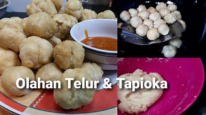 1.7M views · 12K shares | Olahan Telur & Tapioka Bahan 250gr tepung tapioka 50gr tepung terigu 2btr telur 1bks royco 100ml air Backsong by Alex G ~ The Flame | Aneka Resep Kue | Facebook