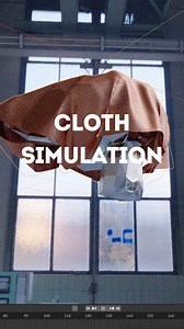 1K views · 15 reactions | Cloth simulation in Blender ✨ The trick is to add subdivision surface modifier to make the simulation smooth. Will you try this?  This quick tip is from our course "Fundamentals of Phyics" - included in every CG Cookie membership. #b3d #blender3d #blender #blendercommunity #blenderrender #simulation | CG Cookie | Facebook