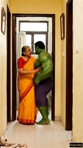 Hulk is taking a bath in winter with expired soap. || #hulk #funnyvideo #funnyhulk #ai #sgmsays