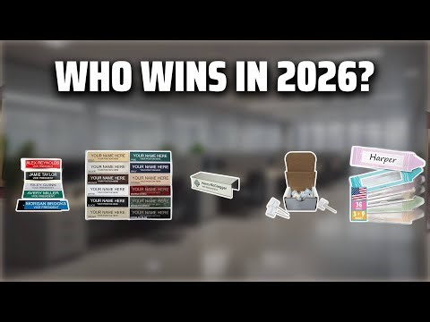 The Top 5 Best Name Plates in 2026 - Must Watch Before Buying!
