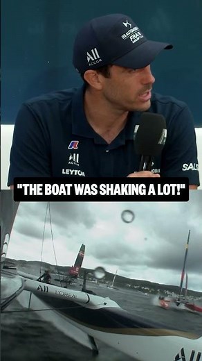 Quentin reflects on setting the new SailGP speed record 🚀🇫🇷 #SailGP #sailing #racing
