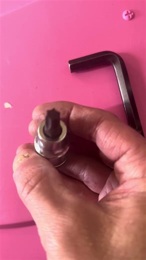 8mm Hex Key to a T45 Torx Bit #automobile #T45 #Torx