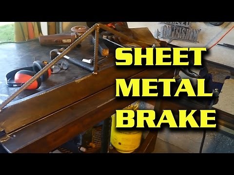 Homemade Sheet Metal Bending Brake