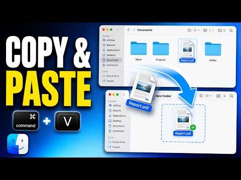 How to Copy and Paste Using Shortcuts on Mac