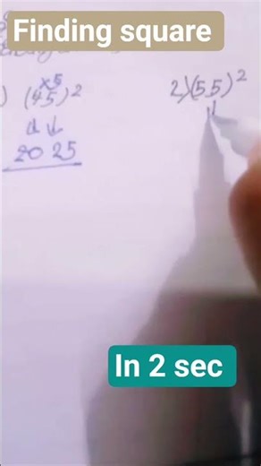 #Finding Square #vedic math #maths tricks #hip