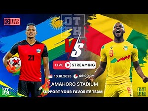 🔴LIVE: RWANDA vs BENIN | FIFA World Cup Qualifiers 2025 | Big Clash in Kigali