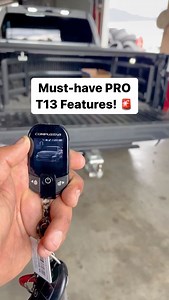 Proximity unlock, trunk release, and 2-way alarm alerts! This high-tech remote does it all and then some! The Compustar PRO T13 features a user-friendly 3-button design plus a vibrant full-color LCD screen to give you everything you need to secure your vehicle and hit the road. Make your life easier and more secure with the Compustar PRO T13! 👏 Thank you to @activesound20 for showcasing these must-have features on this 2023 Toyota Tundra Platinum Hybrid! Equip your vehicle with the best by visi