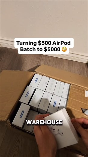 piaresell on Instagram: "$10 AirPods 😳 #reselling #resell #onlinemoney #ecom"