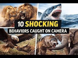 10 Wild Creatures With Shocking Behaviors Caught on Camera