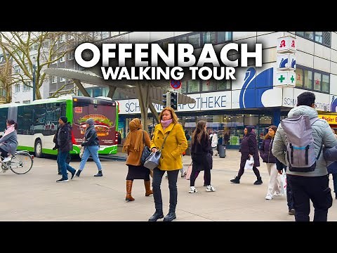2025 Offenbach Walking Tour 4K 🇩🇪 | Travel to Germany’s Unexplored Destinations | Europe Travel