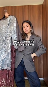 Tenues festives, trouvailles de luxe, le tout à petit prix chez WINNERS 💫 | Winners
