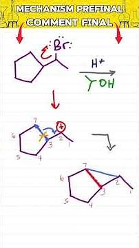 Mechanism Practice: Carbocation Rearrangement with Ring Expansion - Organic Chemistry Finals Review