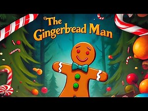 The gingerbread man story book for kids |full story |fairytales