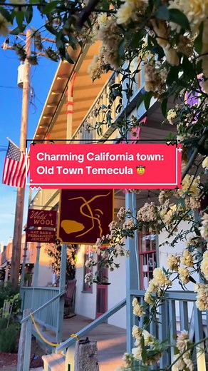 Saddle up and get a taste of the Wild West in Old Town Temecula, a walkable hub offering a mix of historic buildings exuding rustic charm and modern shops, restaurants, and entertainment spaces. 🤠 Sample the region’s award‑winning wines, sip craft beer, enjoy farm‑to‑table dining, and socialize at the Thompson & Twain Prospecting Co. speakeasy. 🍷 Spend the night at Hotel Temecula, a historic property dating back to 1883. 🏨 📍@visittemecula 🎥 @𝓜 | Travel, Food, San Diego #VisitCalifornia #Te