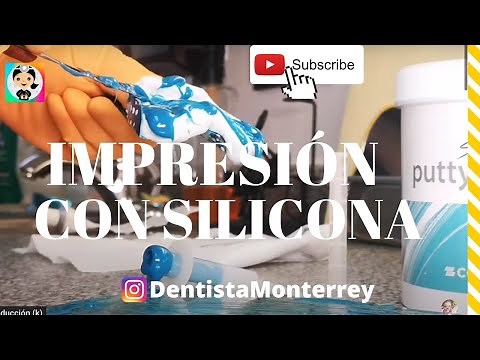 Impresión DENTAL con SILICONA por Condensación 👅 SPEEDEX 2 consistencias 2 tiempos