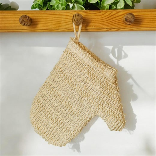 Sisal Exfoliating Glove: Natural Plant-based Skin Care - Etsy