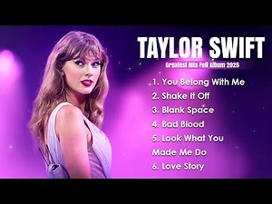 Top 10 TAYLOR SWIFT Songs | TAYLOR SWIFT Best Songs Playlist | Popular English Music Playlist