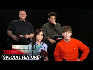 Rorschach Test with the Cast of Hurry Up Tomorrow (2025) – Abel Tesfaye, Jenna Ortega, Barry Keoghan