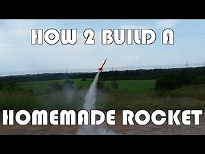 How 2 Build A Homemade Rocket! (in an hour or less)
