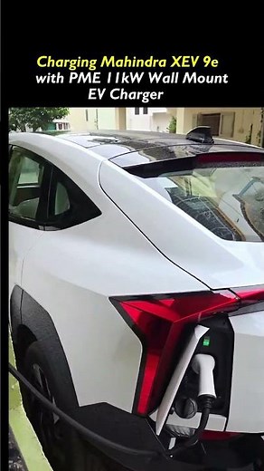 Fast Charge your Mahindra XEV 9e with the PME 11kW Wall Mount Charger!