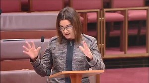 Veterans fight for us, all of us, and when they come home they fight the Department of Veterans' Affairs. It’s a bloody disgrace. Tune in at 6pm to watch my whole speech from last night, where I gave the government both barrels for wanting to look good without doing anything for veterans. | Senator Jacqui Lambie