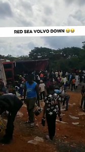 22K views · 140 reactions | Breaking news : This Red Sea truck carrying drinks burst front tyre and flipped in Chibombo Zambia. After helping the driver , the community helped themselves to the drinks. Is this allowed by law though? #fblifestyle #accidents #travellingdiaries | Traffic Updates | Facebook