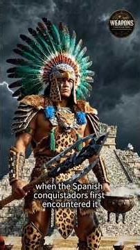 :The Aztec Obsidian Sword That Could Decapitate #shorts #ancienthistory