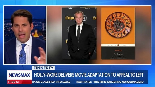 Newsmax Host Flips Out Over Hollywood’s Casting of a Transgender Man and Black Woman in ‘The Odyssey’