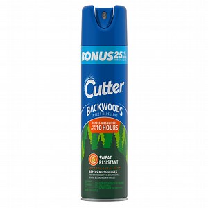 Cutter Backwoods 25% DEET Insect Repellent Aerosol, Repels up to 10 Hours, 7.5 Ounces