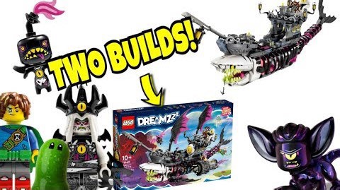 LEGO DREAMZzz Nightmare Shark Ship Review – Both Builds Explored!