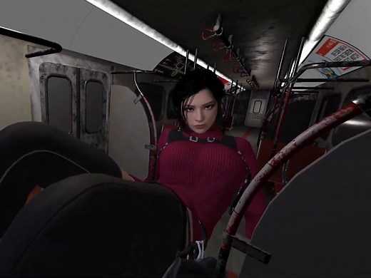 地铁中突然巨大化 巨大娘 VRgts「猎奇游戏体验」虚拟现实