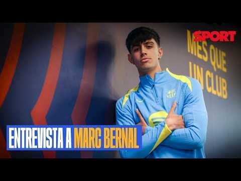 Marc Bernal: "I couldn't even put on a sock and now I score goals for Barça"