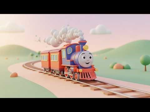 El Tren Risueño dice Chaca-Chaca 🚂💨 - Canciones Infantiles y Rimas para Niños y Bebés Trenes