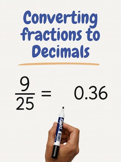 Transform Fractions into Decimals with Easy Math Hack